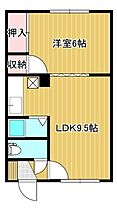 東海ハイツ 5 ｜ 北海道北見市美芳町４丁目2-3（賃貸アパート1LDK・2階・32.40㎡） その2