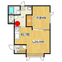 コーポラスマルミII 2-2 ｜ 北海道北見市東陵町73番地12（賃貸アパート1LDK・2階・42.03㎡） その2