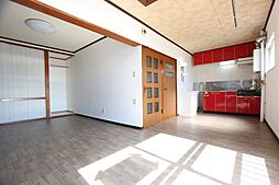 コーポ杉の子 5 2階1LDKのリビング/ダイニング