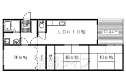 リヴェールシャトー 3LDKの間取図画像