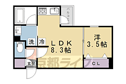京都市営烏丸線 今出川駅 徒歩17分