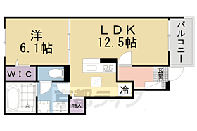 グリーンハイツ加茂II 103 ｜ 京都府木津川市加茂町里中門伝（賃貸アパート1LDK・1階・44.70㎡） その2