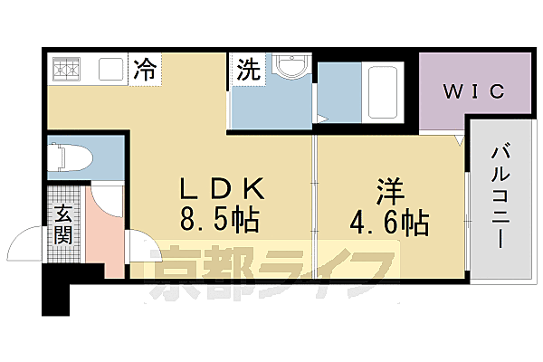 シャルム　ド　グレイス 202｜大阪府枚方市長尾元町(賃貸アパート1LDK・2階・33.36㎡)の写真 その1