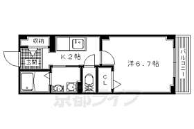 ドゥーエ　コーキ 105 ｜ 大阪府枚方市堂山1丁目（賃貸アパート1K・1階・25.16㎡） その2