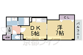 ボヌール 310 ｜ 京都府京田辺市草内大切（賃貸マンション1DK・3階・34.34㎡） その2