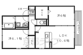 Ｍａｕｒｉｓ　Ｒｕｔｒｕｍ 102 ｜ 大阪府枚方市甲斐田新町（賃貸アパート2LDK・1階・55.00㎡） その2