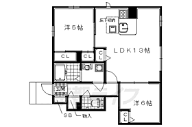 ラフィネ梅美台Ｄ棟 201 ｜ 京都府木津川市梅美台2丁目（賃貸アパート2LDK・2階・59.20㎡） その2