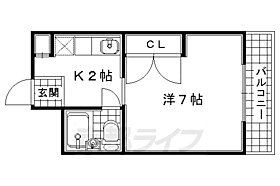 ジュネス神楽田 203 ｜ 京都府宇治市小倉町神楽田（賃貸マンション1K・2階・17.40㎡） その2