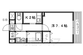 ロワール 106 ｜ 大阪府枚方市藤阪東町2丁目（賃貸アパート1K・1階・26.63㎡） その2