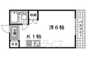 エスペール21 312 ｜ 京都府京田辺市三山木南山（賃貸マンション1R・3階・16.24㎡） その2