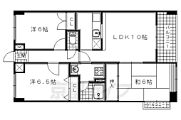 スマイルオーキット 5階3LDKの間取り