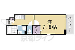 エアリーガーデン 1Kの間取図画像