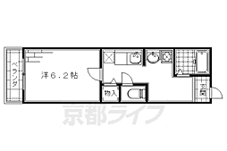 アイザック・ラボ 1Kの間取図画像