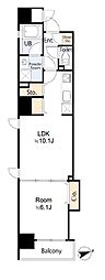 MAXIVscene北千住 1LDKの間取図画像