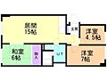 コスモロイヤルB棟4階5.0万円