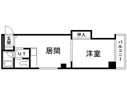 グッド-24 1DKの間取図画像