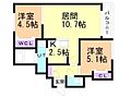 RESIDENCESHINMEI新道東2階8.4万円