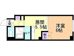 間取図画像 1DK