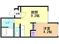 パークサイト東札幌4階5.6万円