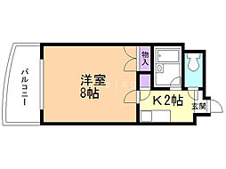 アップルコート白石 2階/202