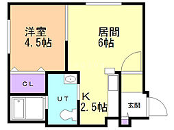 ブランノワールリヴィエール 2階