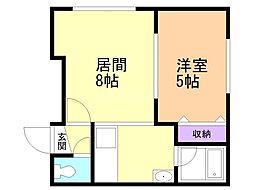 グランデ弐番館 2階