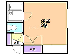 間取図画像 ワンルーム