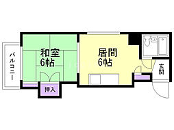 サンセットハイツ平岸通 2階/202
