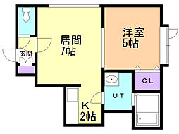 グッドライト月寒東 2階/206