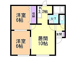 オリエントコートＫ 2階