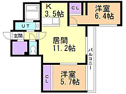 ミュンヘンスクエアII番館 2階