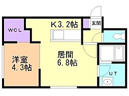 札幌市営東豊線 学園前駅 徒歩4分 2階/-