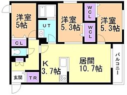 札幌市営東豊線 豊平公園駅 徒歩5分 4階/-
