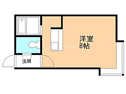 間取図画像 ワンルーム
