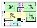 札幌西月寒団地13階4.8万円