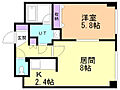 ノースパレス福住参番館4階5.0万円