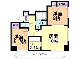 ティアラ豊平第1 2LDKの間取図画像