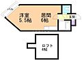シャトー中の島3階3.3万円