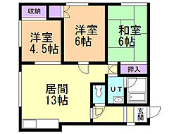 コーポめぐろ(2) 2階