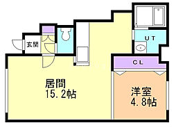ＢＯＮＨＥＵＲ（ボヌール） 1階/1D