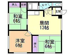 サンハイツ吉田Ｂ 2階/201