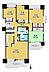間取り：4LDK、価格1999万円、専有面積96.11m2、バルコニー面積14.52m2 