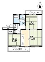 UR落合 0312-0401 ｜ 兵庫県神戸市須磨区北落合1丁目（賃貸マンション1LDK・4階・53.73㎡） その2