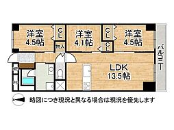 間取図画像 2SLDK