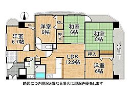 間取図画像 5LDK