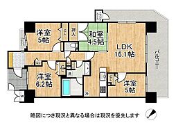 ヴォックスシティ 4LDKの間取図画像