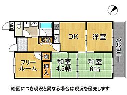 新森公園レックスマンション 3SDKの間取図画像