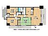 間取り：全居室収納付き3LDKの間取りです。南向きバルコニーに面したリビングは、明るい日差しが差し込みます。