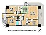 間取り：約16帖の広々LDK＋4部屋の間取りで、家族それぞれの個室が確保可能です！