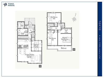 区画図：【参考プラン】建物面積／101.85?建物価格／1800万円(税込)